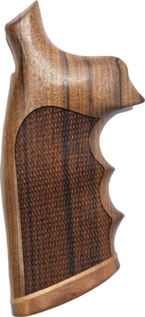 Hogue Pau Ferro Stripe Cap Grip Checkered - N Sq. Butt