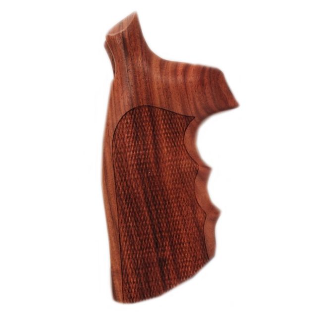 Hogue N Sq. Butt Pau Ferro Checkered - Hogue