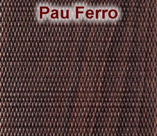 Hogue N Sq. Butt Pau Ferro No Finger Groove Big Butt Checkered - Hogue