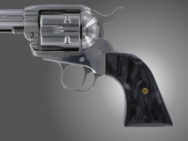 Hogue New XR3 Blackhawk/Vaquero Blk. Pearl Cowboy Panels
