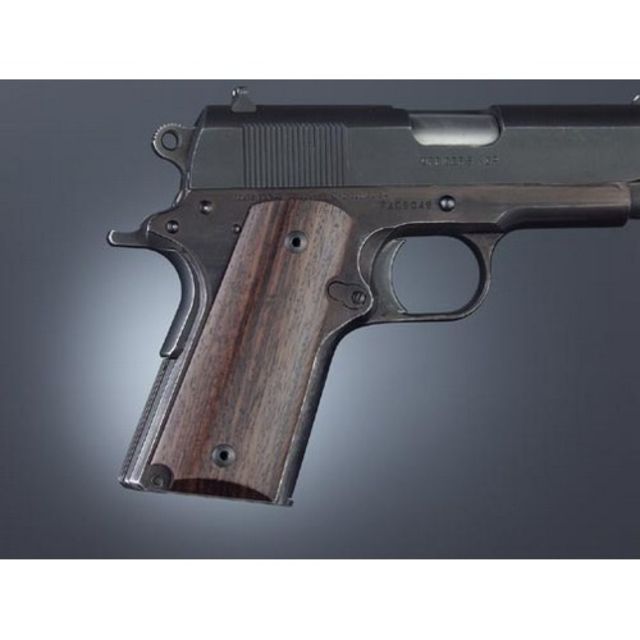 Hogue Officers Model Rosewood Ambidextrous Safety Cut - Hogue