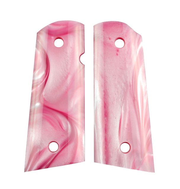 Hogue Officers Pink Pearlized-Polymer S&A Mag-Well Safety Cut Ambidextrous - Hogue