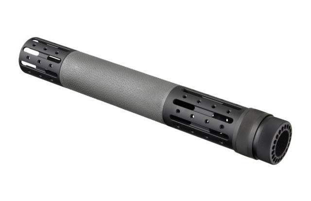Hogue OverMold Free Float Forend w/ Accesory Attachments AR-15/ M16 Extended Length Slate Grey Universal - Hogue