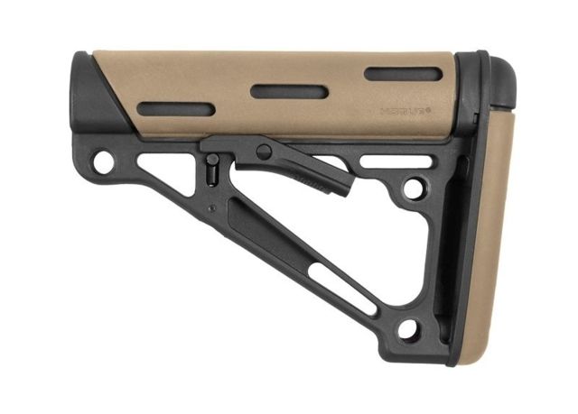 Hogue Overmolded Collapsible Buttstock Commercial Tan
