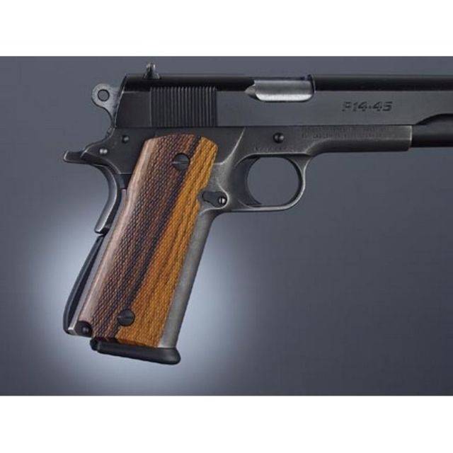 Hogue Para Ordnance P-12 Coco Bolo Checkered - Hogue