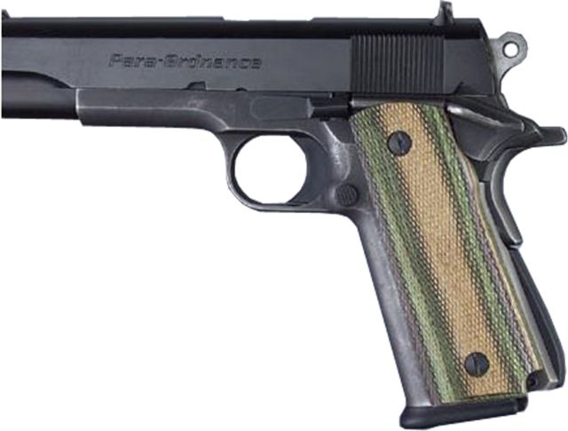 Hogue Handgun Grip Lamo Camo Checkered - Para Ordnance P-14 - Hogue