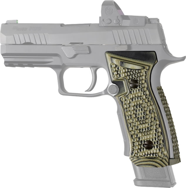 Hogue Piranha AXG Magrip Sig Sauer P320 Green Lava - Hogue