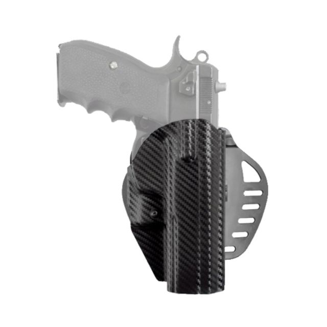Hogue Powerspeed ARS Stage 1 CarbonFiber Weave Holster C19 CZ-75 Right Hand 174056 - Hogue