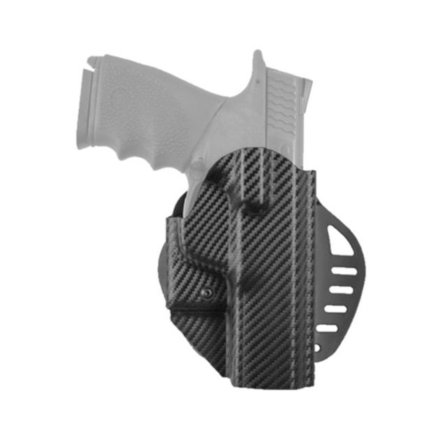 Hogue Powerspeed ARS Stage 1 CarbonFiber Weave Hoslter C12 S&W M&P 9 Right Hand 174055 - Hogue