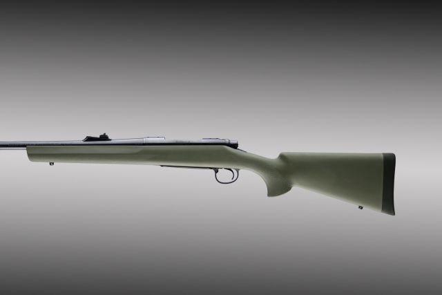 Hogue Remington 700 BDL L.A. D.M. Standard Barrel PillarBed Stock OD Green - Hogue