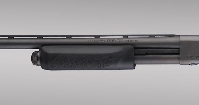 Hogue Remington 870 20 GA. OverMold Shotgun Forend Black - Hogue