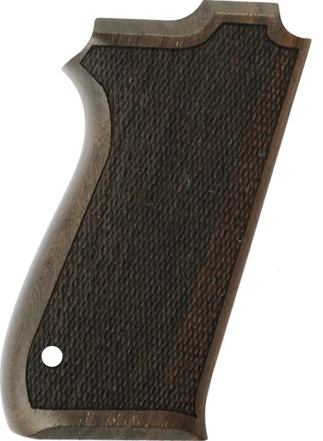Hogue Rosewood Checkered Grip - S&W 1006/4506 Series - Hogue