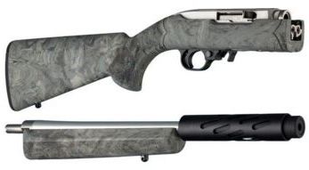USED Hogue Ruger 10/22 Takedown Rubber OverMold Stock w/ STD Barrel Channel Ghillie Green  EDEMO1 Used Condition Like New Inspect and Rebox - Hogue