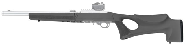 Hogue Ruger 10-22 Takedown Thumbhole Rubber Overmolded Stock w/ .920in Diameter Barrel Channel Slate Grey - Hogue