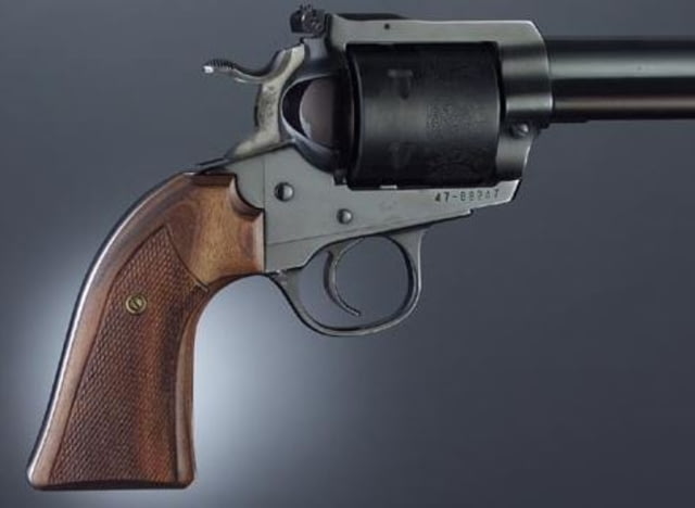 Hogue Ruger Bisley Pau Ferro Cowboy Panels Checkered - Hogue