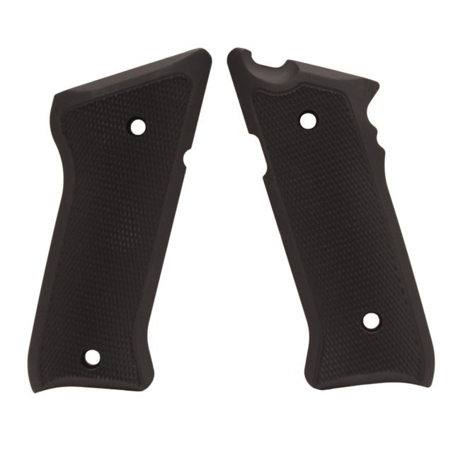 Hogue Ruger MK II / MK III Checkered Aluminum - Matte Black Anodized