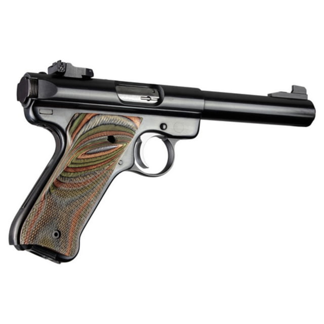 Hogue Ruger MK III Lamo Camo L. Hand Thumb Rest Checkered - Hogue