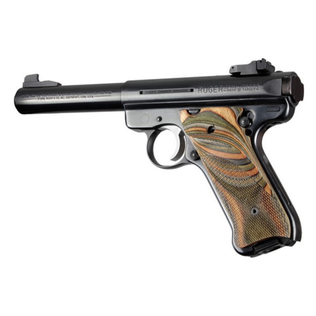 Hogue Ruger MK III Lamo Camo R. Hand Thumb Rest Checkered - Hogue