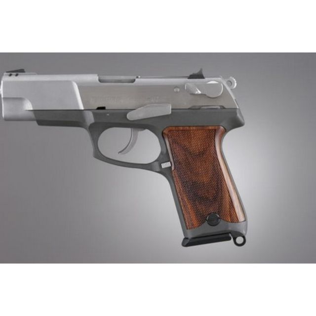 Hogue Ruger P85 - P91 Coco Bolo Checkered - Hogue