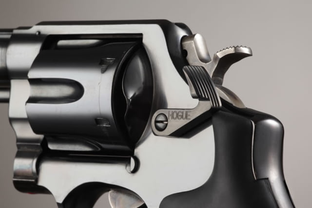Hogue S&W Long Cylinder Release Stainless Steel Blued - Hogue