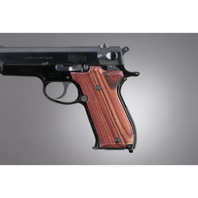 Hogue S&W 39 Kingwood Checkered - Hogue