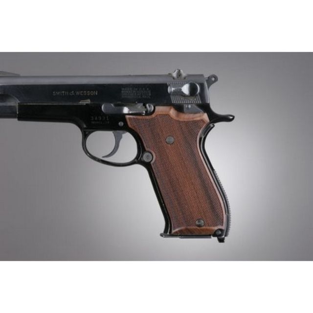 Hogue S&W 39 Pau Ferro Checkered - Hogue
