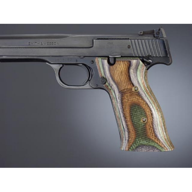 Hogue S&W 41 Lamo Camo Left hand thumb rest checkered - Hogue