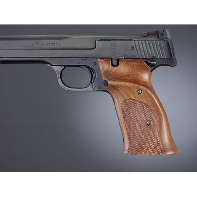 Hogue S&W 41 Pau Ferro R. hand thumb rest checkered - Hogue