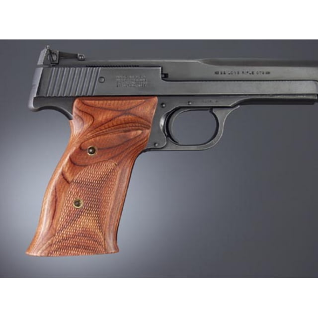 Hogue S&W 41 Rosewood laminate Left hand thumb rest checkered - Hogue