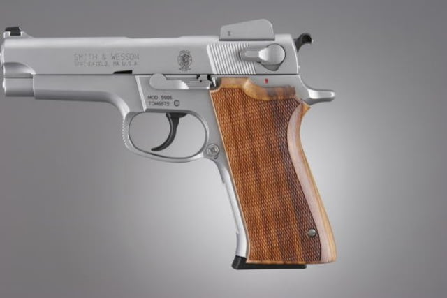 Hogue S&W 5900 Series Goncalo Checkered - Hogue