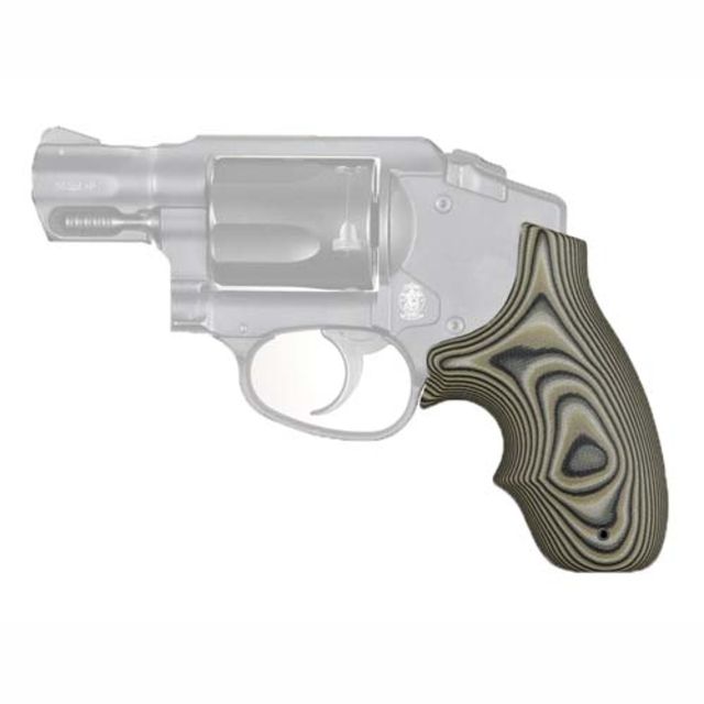Hogue S&W Body Bantam Finger Groove Smooth G10 G-Mascus Green - Hogue