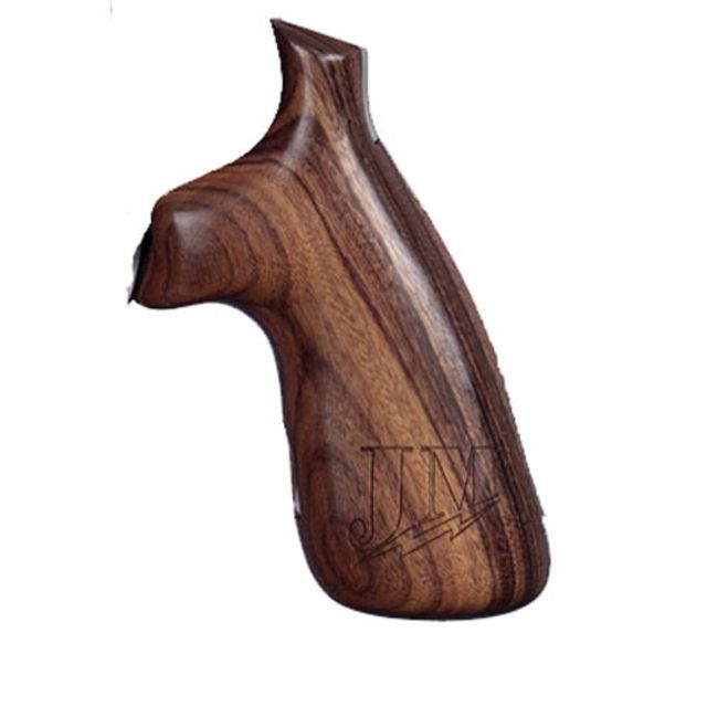 Hogue S&W Jerry Miculek Logo Series N-Frame Conversion Square Butt Grip Pau Ferro 190663 - Hogue
