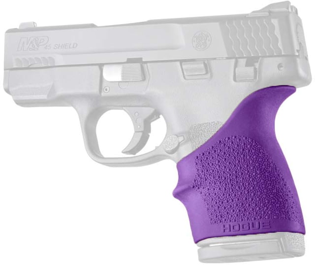 Hogue S&W M&P 45 Shield HandALL Beavertail Grip Sleeve Purple