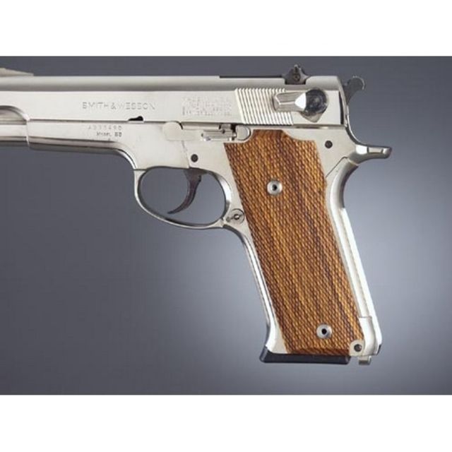 Hogue S&W Model 59 Auto Coco Bolo Checkered - Hogue