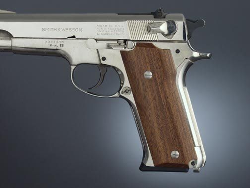 Hogue S&W Model 59 Auto Pau Ferro - Hogue