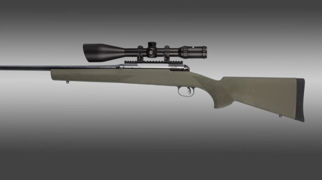Hogue Savage 110 111 114 & 116 Top Loading Box Mag Long Action Standard Barrel Pillar Bed Stock OD Green - Hogue