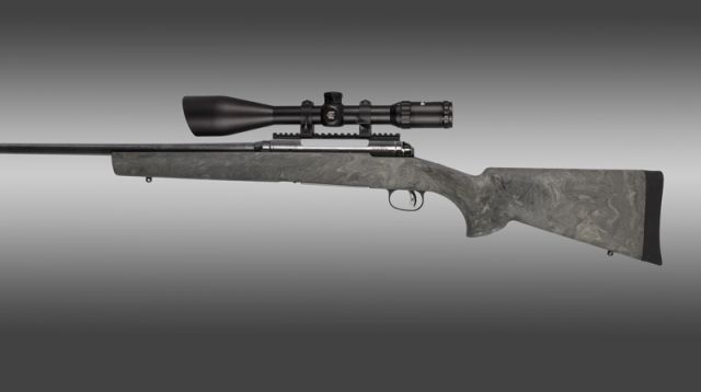 Hogue Savage 110 112 & 116 Detachable Box Mag / Hinged Floor Plate Long Action Heavy Barrel Full Bed Block Stock Ghillie Green - Hogue