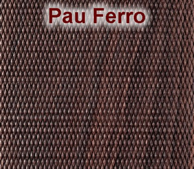 Hogue Security Six Pau Ferro Top Finger Groove Big Butt Checkered - Hogue