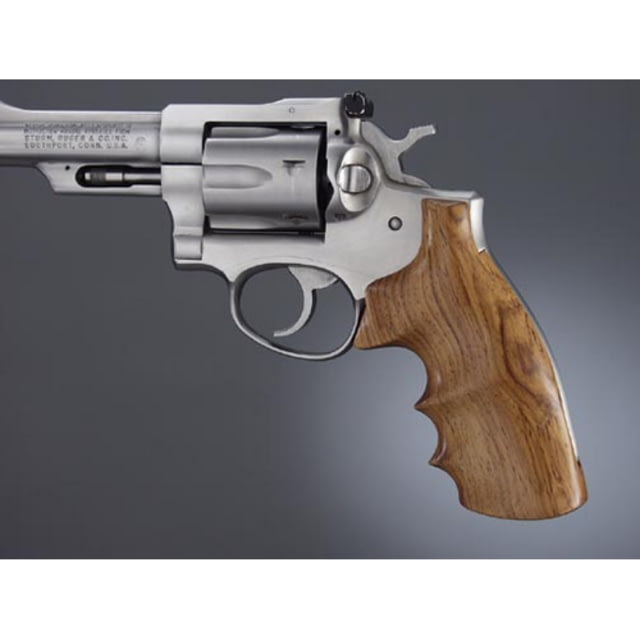 Hogue Security Six Rosewood Checkered - Hogue