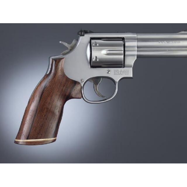 Hogue Security Six Rosewood No Finger Groove Stripe Cap - Hogue
