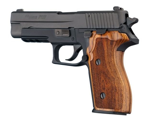 Hogue Sig P227 DA/SA Coco Bolo Checkered - Hogue