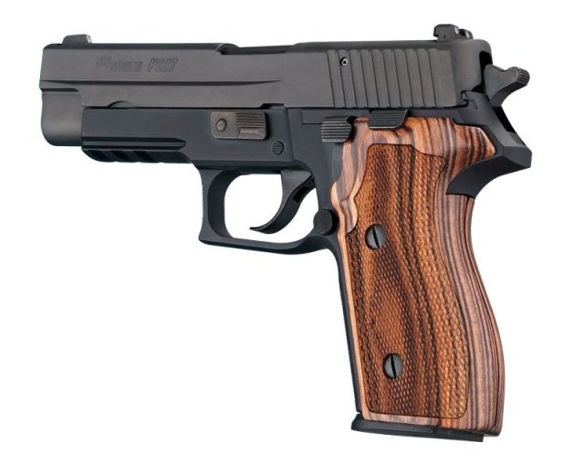 Hogue Sig P227 DA/SA Kingwood Checkered - Hogue