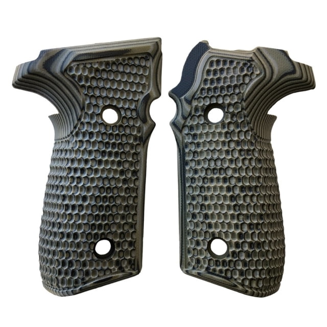 Hogue SIG Sauer P229 Contour Classic Piranha G10 Grip G-Mascus Green - Hogue