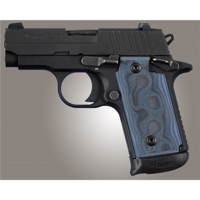 Hogue Sig P238 Grips G-10 G-Mascus Blue Lava 82099 - Hogue