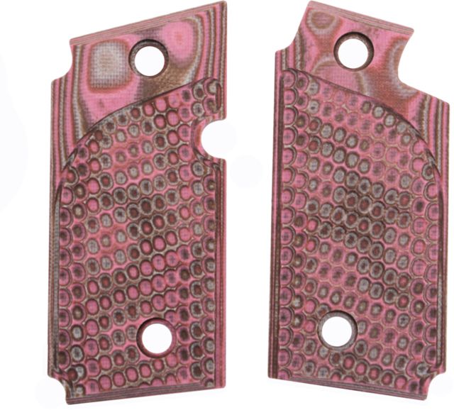 Hogue Sig P238 Grips Pirahna G-10 G-Mascus Pink Lava 82095 - Hogue