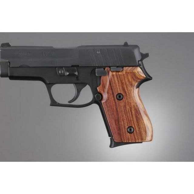 Hogue SIG Sauer 245 Coco Bolo Checkered - Hogue
