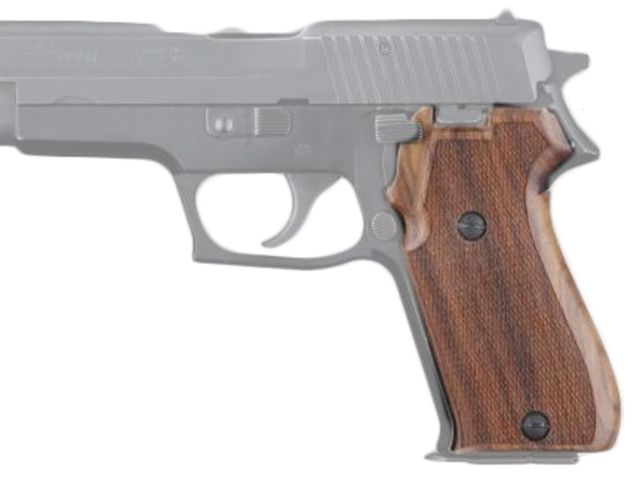 Hogue SIG Sauer P220 Pau Ferro American Model Checkered Grip