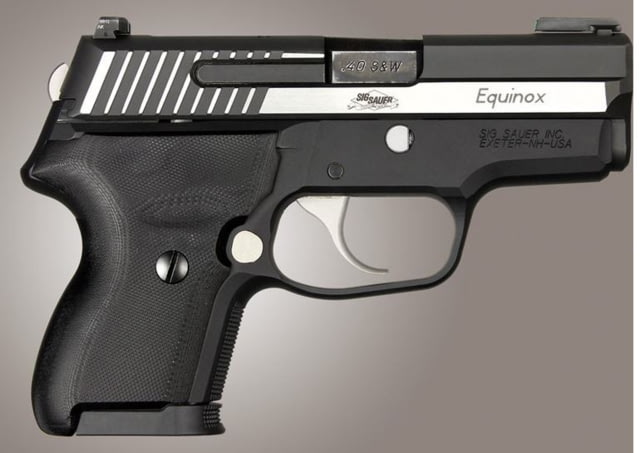 Hogue SIG Sauer P224 DAK G10 Solid Black Screws And Bushings Included Black - Hogue