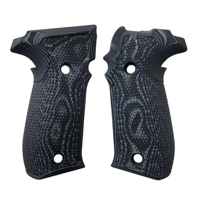 Hogue SIG Sauer P226 Contour Classic Grip Inverse Checkered G10 GMascus Black