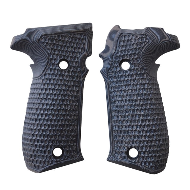 Hogue SIG Sauer P226 Contour Classic Grip Piranha G10 GMascus Black/Grey - Hogue
